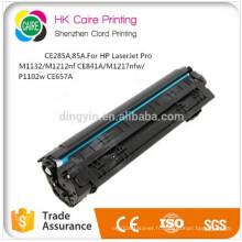 Prix ​​d&#39;usine pour la cartouche compatible de toner de CE285A (85A) pour HP Laserjet PRO M1132 / M1212NF CE841A / M1217nfw / P1102W CE657A